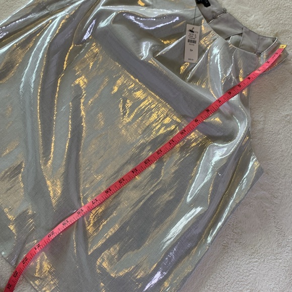 Talbots Metallic Halter Top - Picture 8 of 16